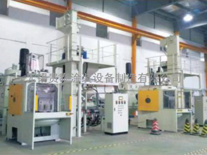 自動進(jìn)出轉(zhuǎn)臺式拋丸機